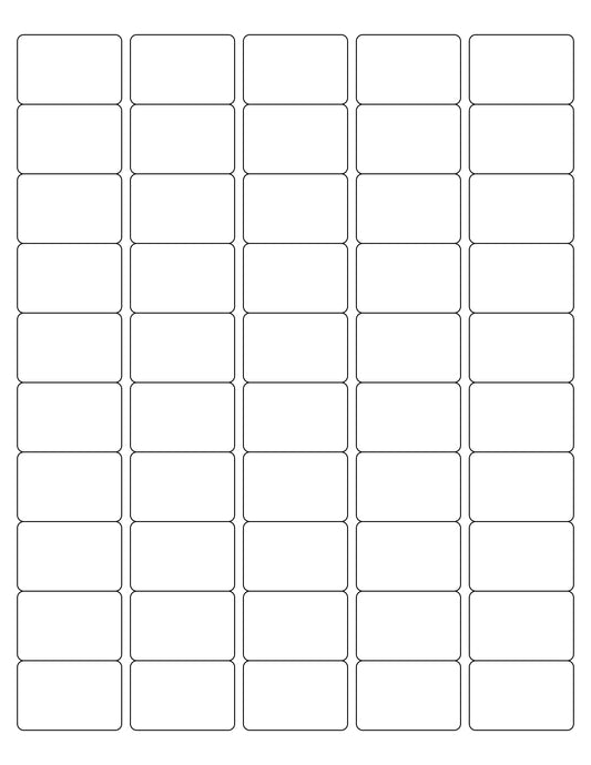 1.5" x 1" Laser & Inkjet Labels | R01F01A