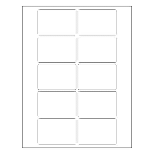 3" x 2" Laser & Inkjet Labels | R011