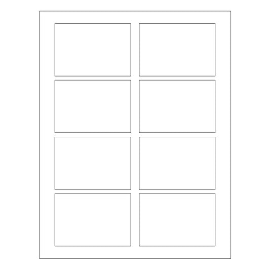 3 3/8" x 2 1/3" Laser & Inkjet Labels | R013