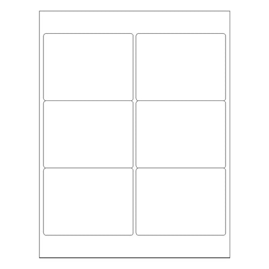 4" x 3" Laser & Inkjet Labels | R021