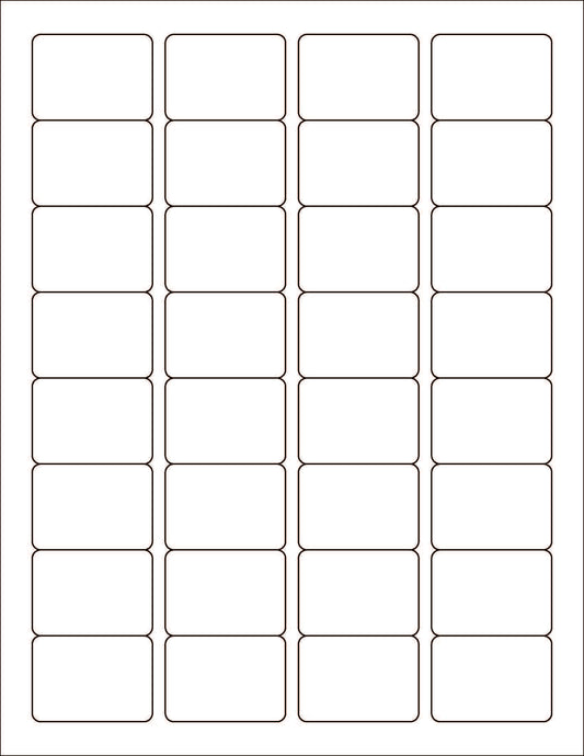 1.75" x 1.25" Laser & Inkjet Labels - R038L