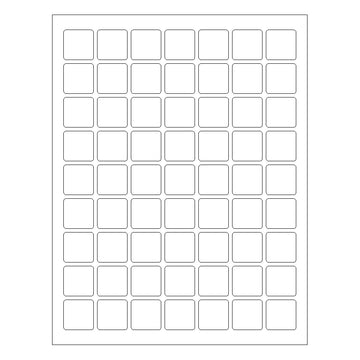 Square Laser & Inkjet Labels – Laser Label Templates