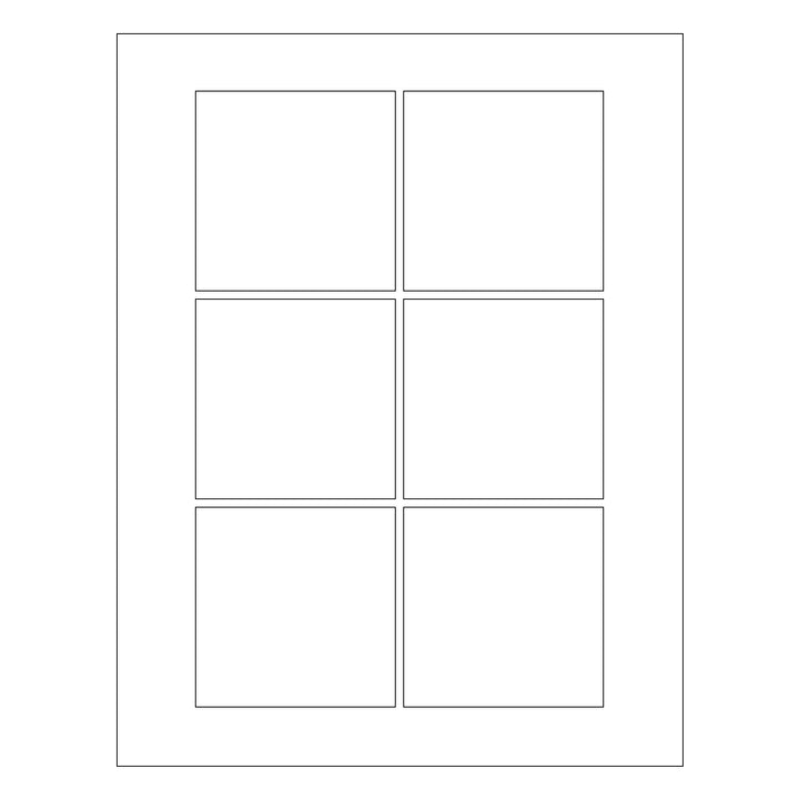 Square Laser & Inkjet Labels – Laser Label Templates