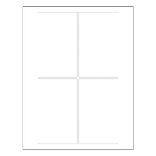 3" x 5" Laser & Inkjet Labels | R031