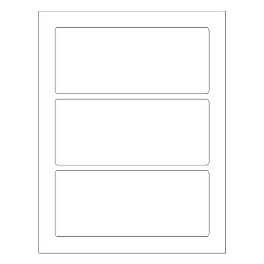 3" x 7" Laser & Inkjet Labels | R030
